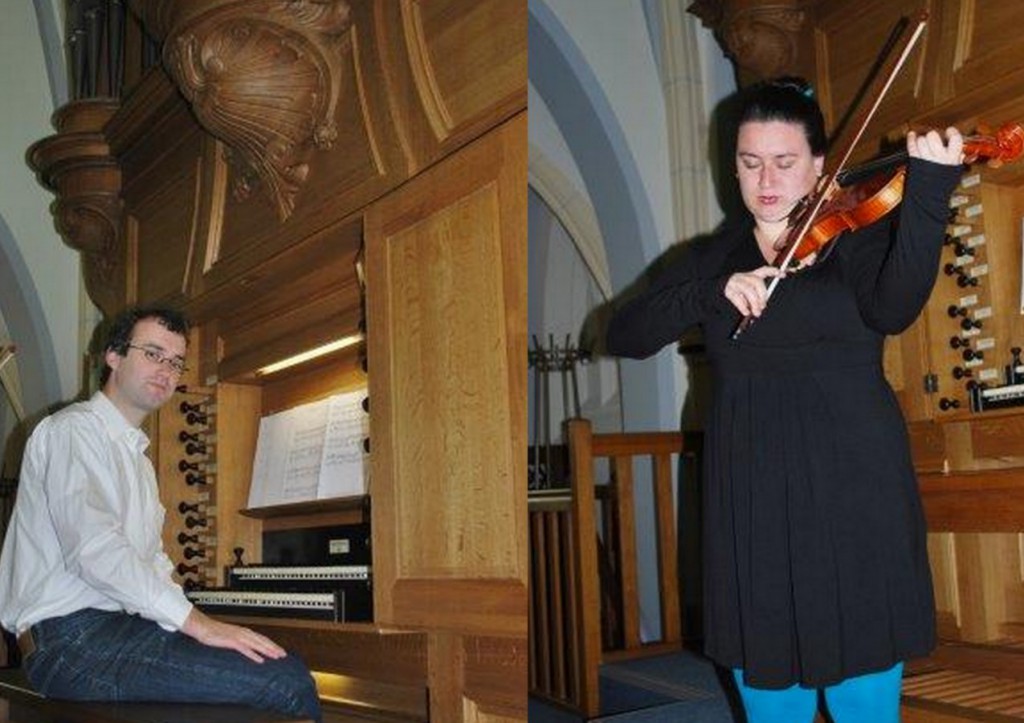  Organist: Matthias Sars en Janine Sars viool concert 06-10-2013